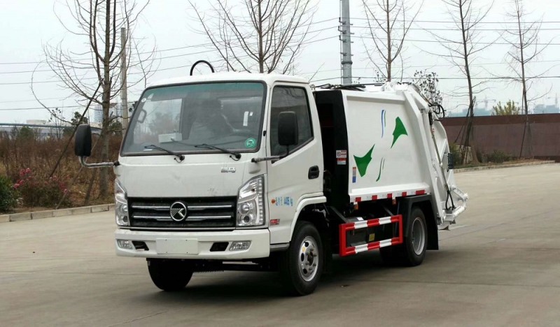 凱馬藍牌4方壓縮垃圾車