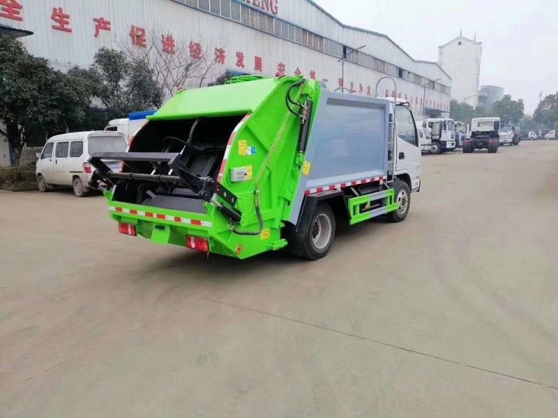 凱馬藍牌4方壓縮垃圾車