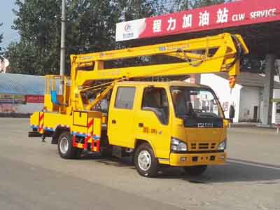 五十鈴雙排座14米高空作業車圖片