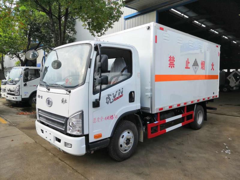 虎V雜項9類危險物品廂式運輸車圖片